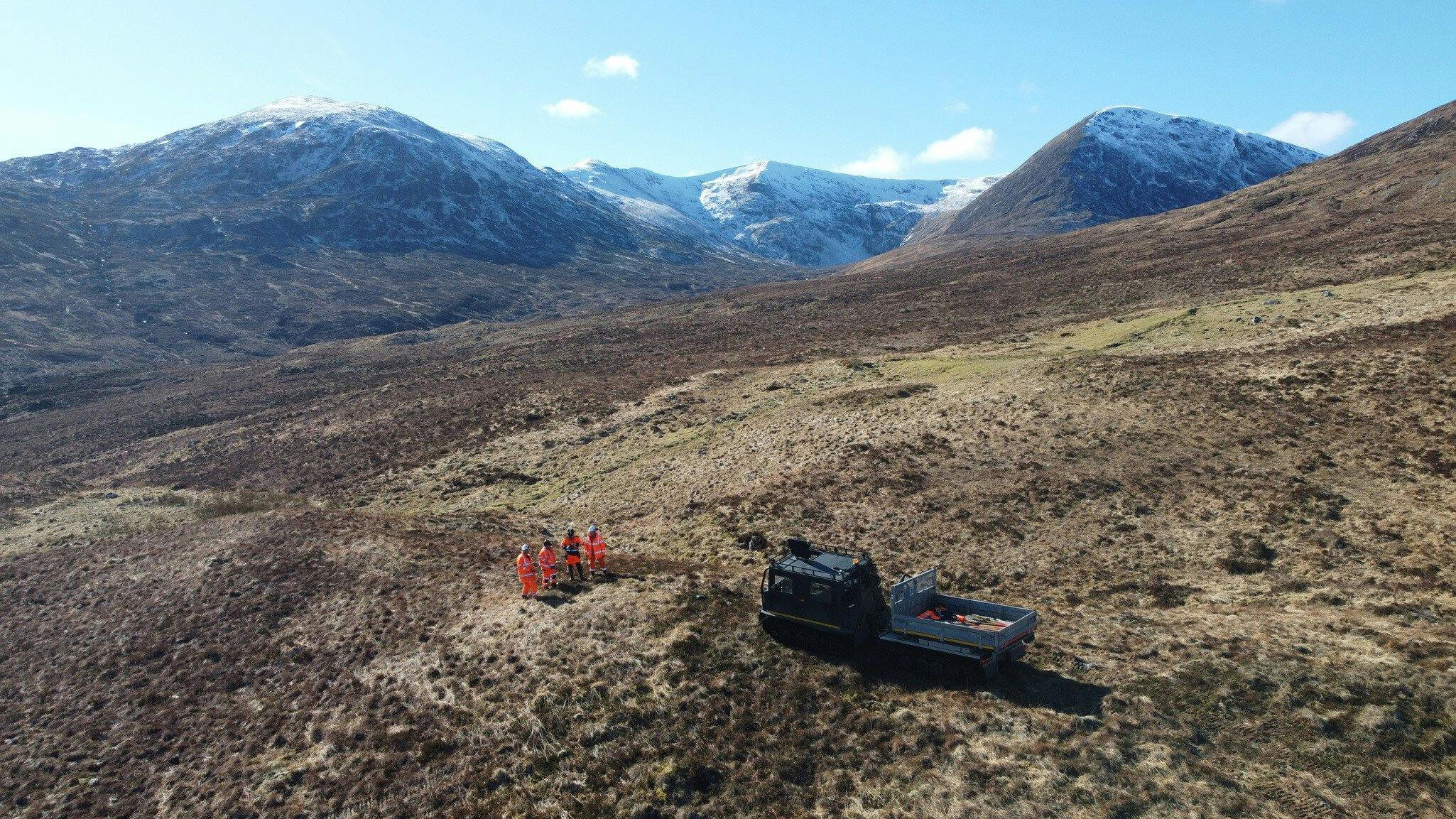 Content from the Coire Glas hydro pumped storage scheme in Scotland, UK as part of a Ground Investigation project for LSC.