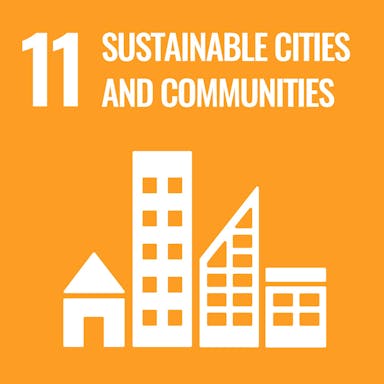 UN sustainable development goal 11 - Sustainable cities and communities