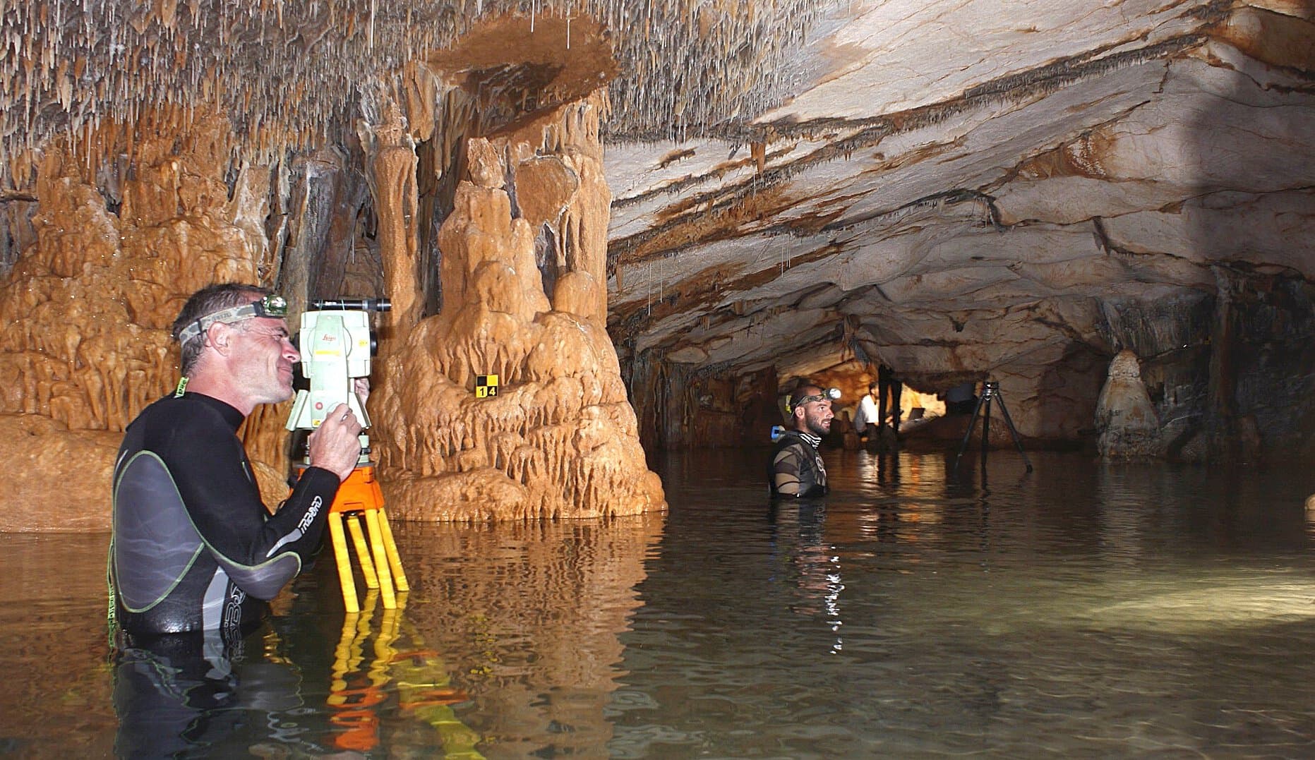 Please contact communications-services-team@fugro.com to obtain an unprotected image (without watermark).....The Cosquer cave where many prehistoric paintings are preserved on the walls has its entrance at 37 meters below sea level. Courtesy of French Ministry Of Culture and Communication / Immadras.
04