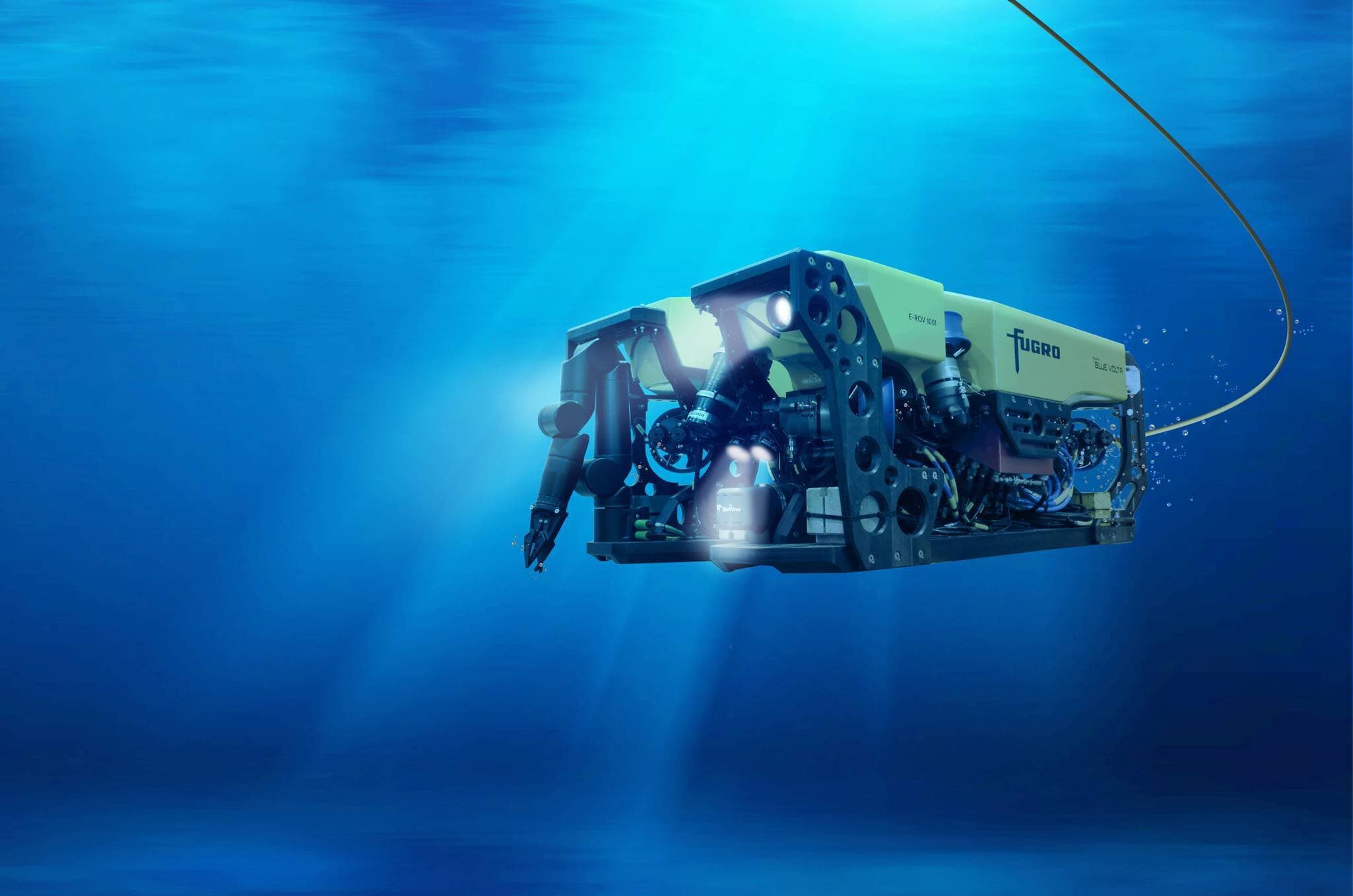 Fugro Blue Volta surveying seabed