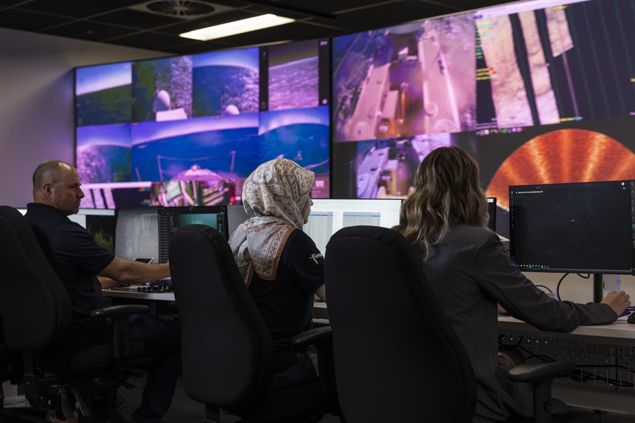 Employees working in the ROC in Perth
