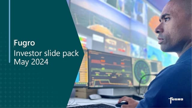 Fugro investor slide pack  May 2024