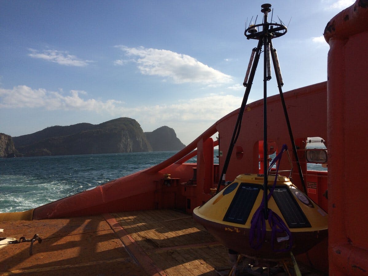 Oceanor midi buoy prepared for deployment, Trinidad and Tobago.
IMG_0085