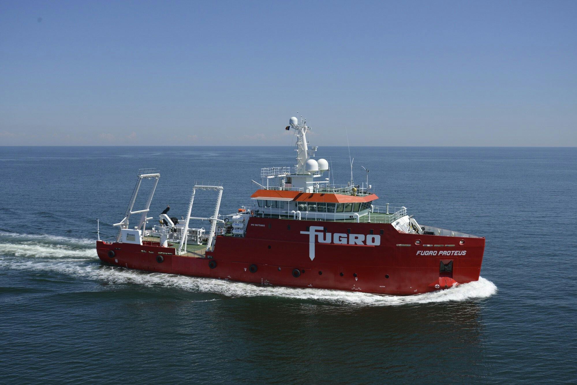 _DIN8317 SAT02
Survey vessel Fugro Proteus, Romania.